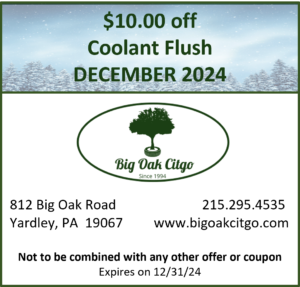 2024.12 – $10 off Coolant or Brake Fluid