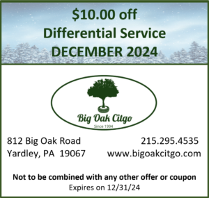 2024.12 – $10 off Differential Service